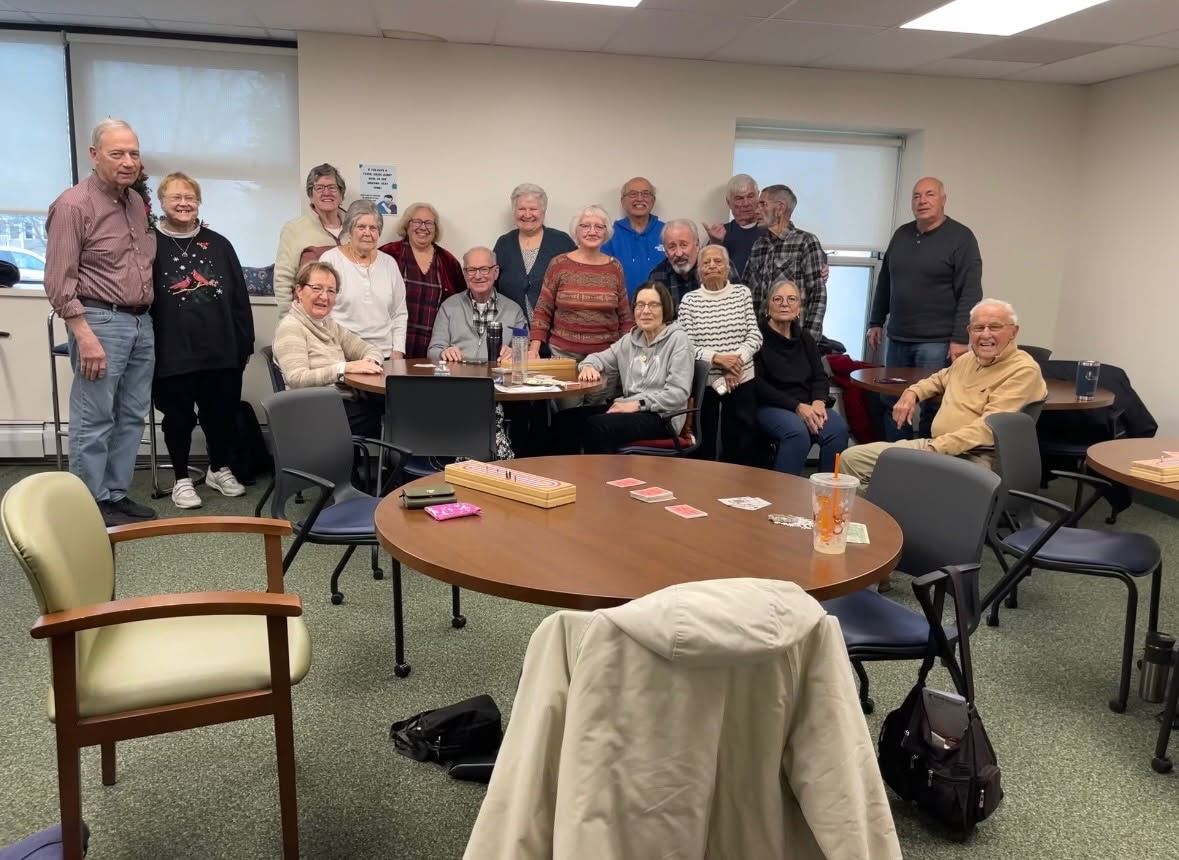 Seniors Playing Table Games